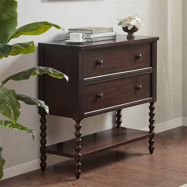 Madison Park Signature Beckett Accent Chest, Morocco Brown - 36 x 14.75 x 34.25 in. MPS130-0293 - main